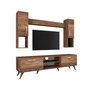 Hanah Home M27 - 284 Mueble de TV Nogal